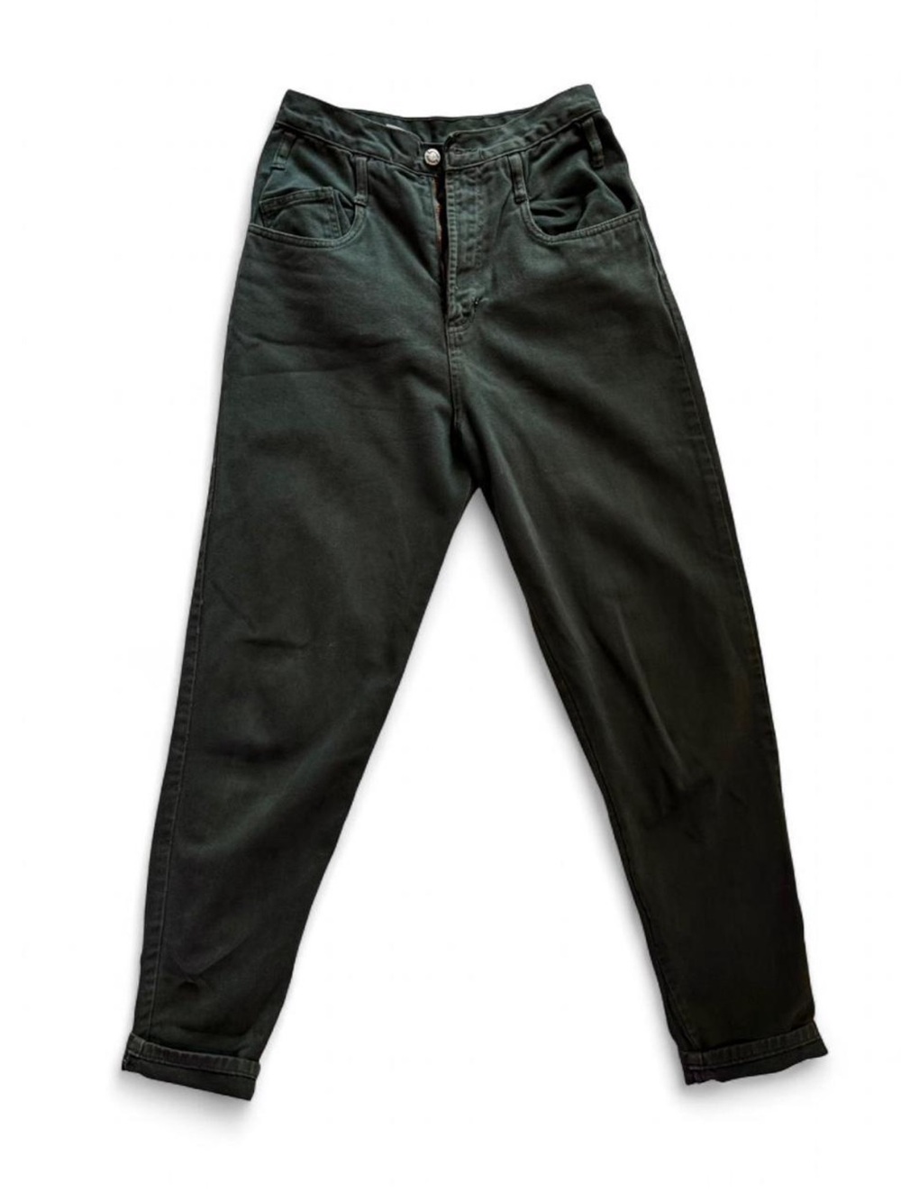 Vintage 90s London London Jeans — Deep Emerald Green